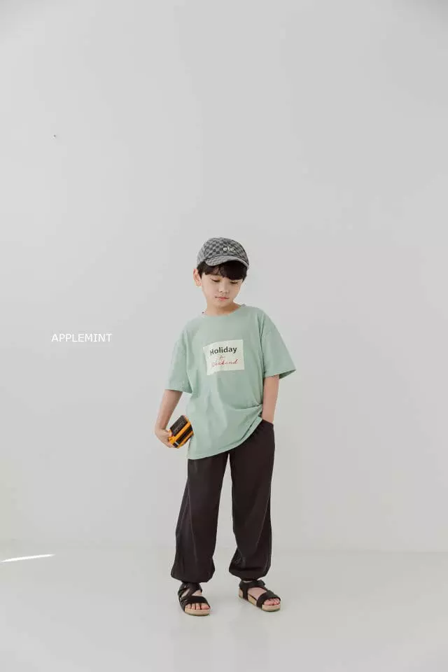 Applemint - Korean Children Fashion - #fashionkids - Holly Day Tee - 6