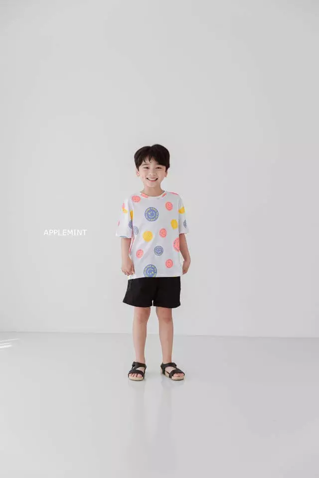 Applemint - Korean Children Fashion - #fashionkids - Smile Tee - 2