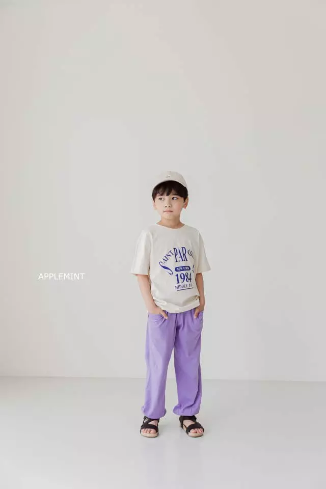 Applemint - Korean Children Fashion - #kidsshorts - Muzi Long Pants - 2