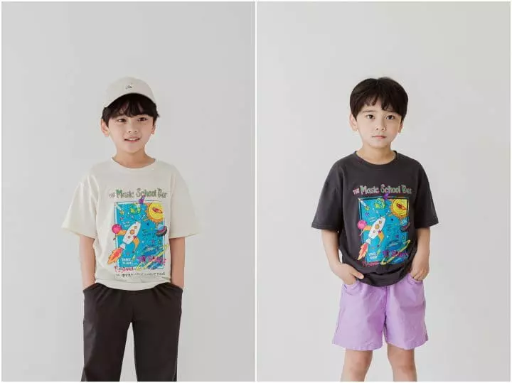 Applemint - Korean Children Fashion - #kidsstore - Space Tee
