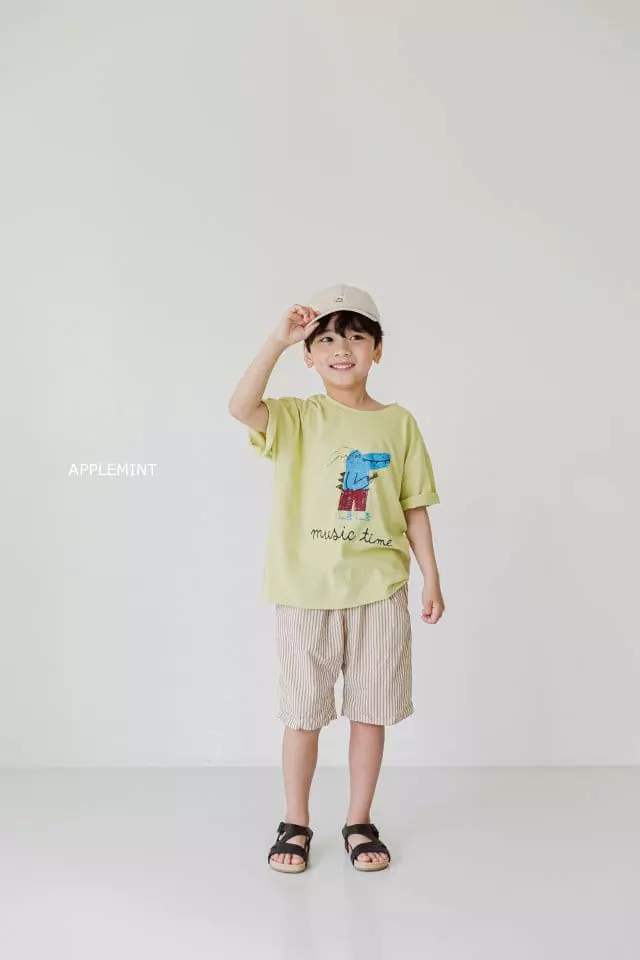 Applemint - Korean Children Fashion - #kidsstore - Crocodile Tee - 10