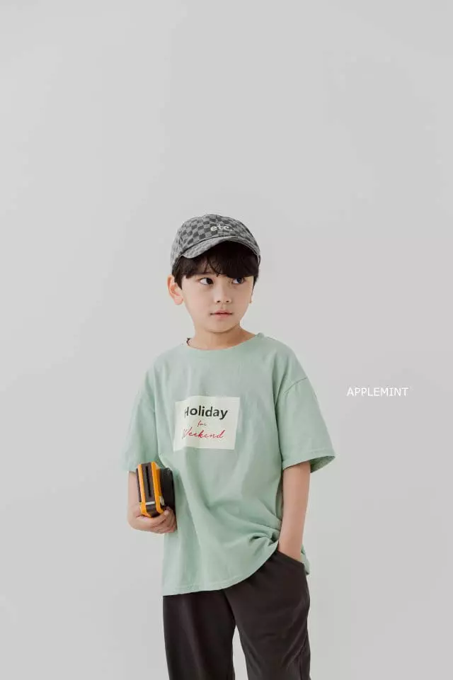Applemint - Korean Children Fashion - #kidsstore - Holly Day Tee - 8