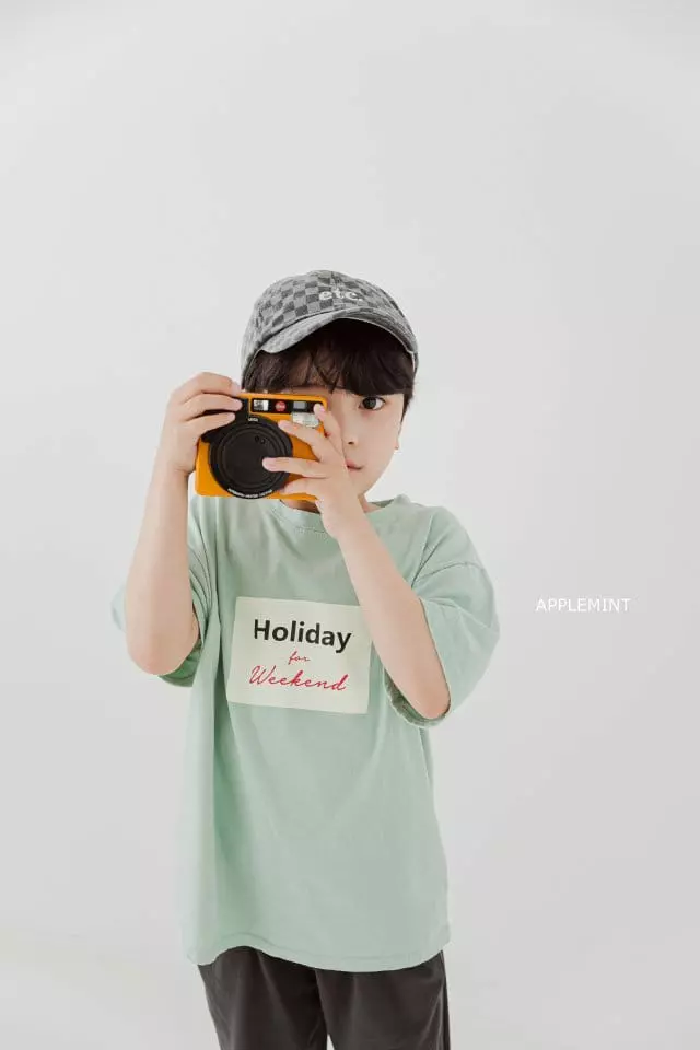 Applemint - Korean Children Fashion - #kidzfashiontrend - Holly Day Tee - 9