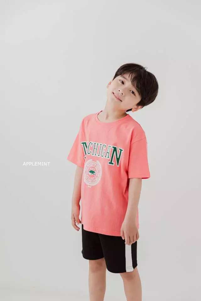 Applemint - Korean Children Fashion - #kidzfashiontrend - Michigan Tee - 8