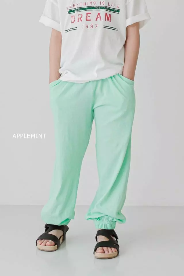 Applemint - Korean Children Fashion - #littlefashionista - Muzi Long Pants - 6