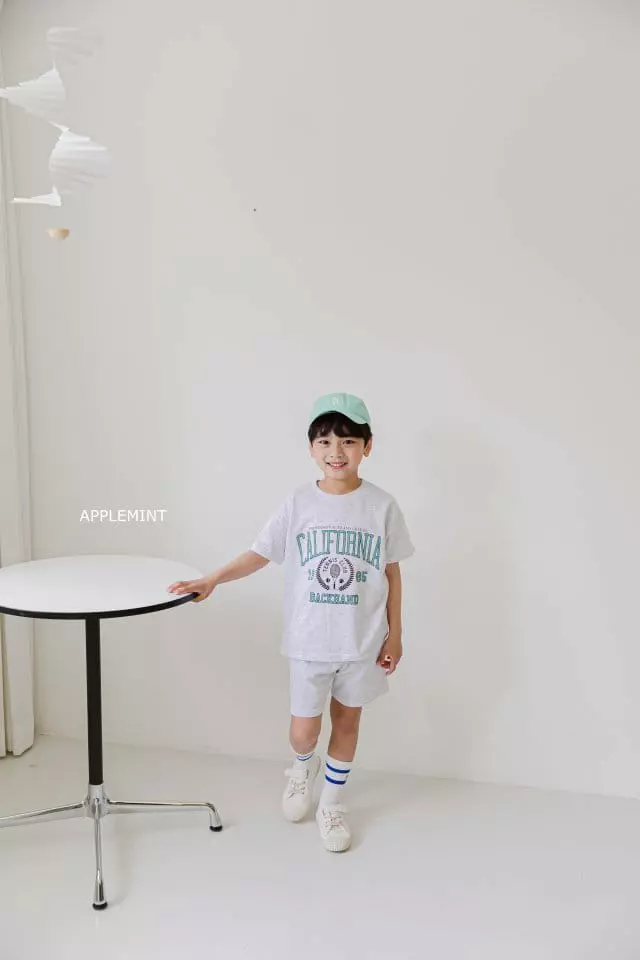 Applemint - Korean Children Fashion - #magicofchildhood - Tennis Top Bottom Set - 6