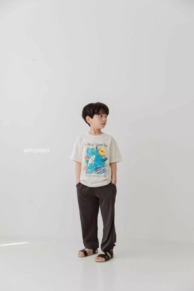 Applemint - Korean Children Fashion - #magicofchildhood - Space Tee - 5