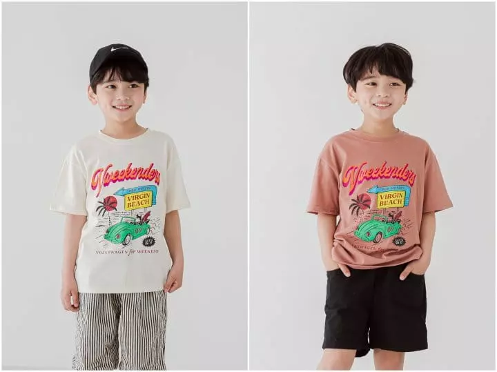 Applemint - Korean Children Fashion - #magicofchildhood - Beach Tee
