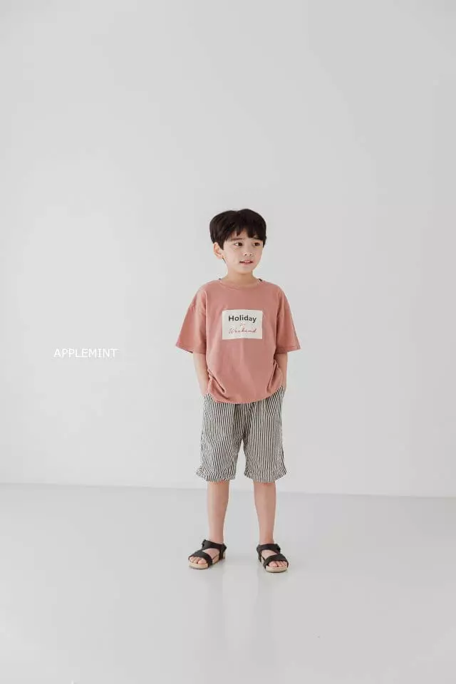 Applemint - Korean Children Fashion - #magicofchildhood - Holly Day Tee - 12