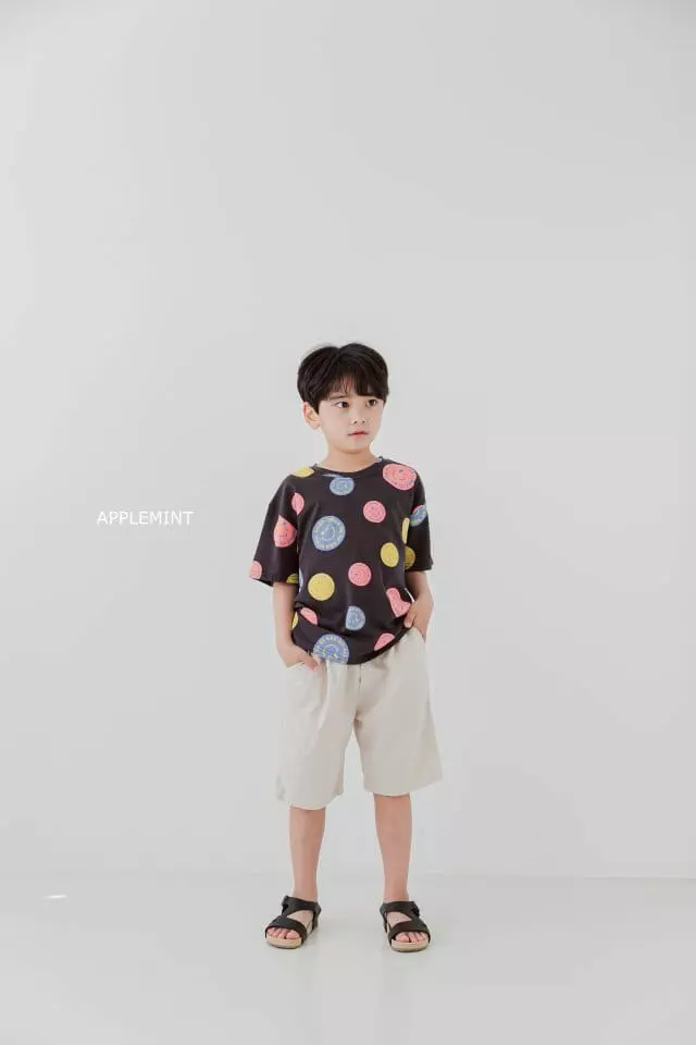 Applemint - Korean Children Fashion - #minifashionista - Smile Tee - 9