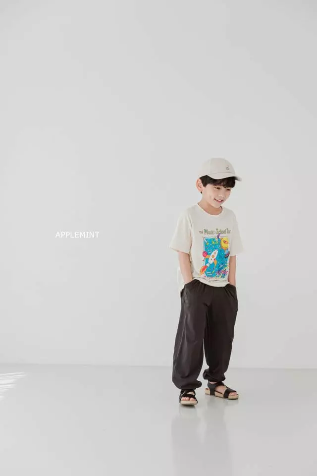 Applemint - Korean Children Fashion - #prettylittlegirls - Space Tee - 7