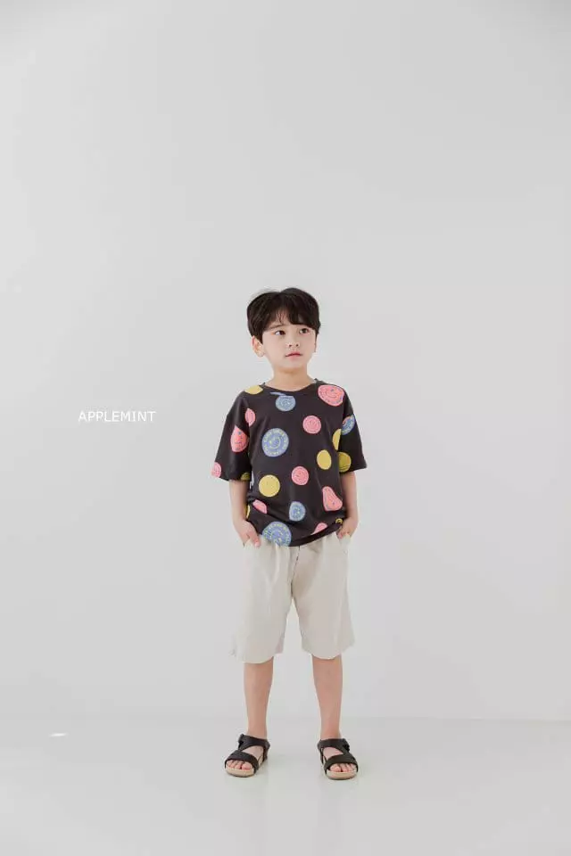 Applemint - Korean Children Fashion - #prettylittlegirls - Smile Tee - 10