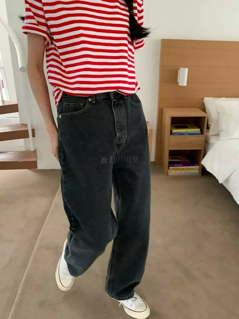As Thought - Korean Women Fashion - #momslook - Have Stitch Jeans - 3