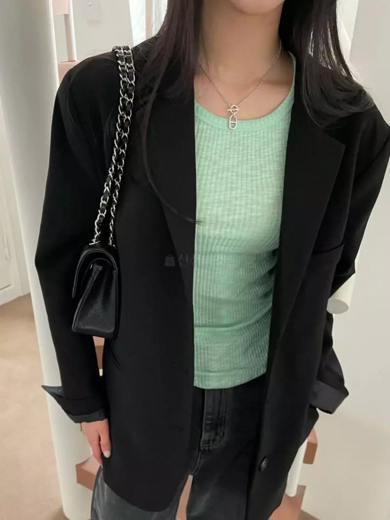 As Thought - Korean Women Fashion - #momslook - Pretty Sleeveless - 5