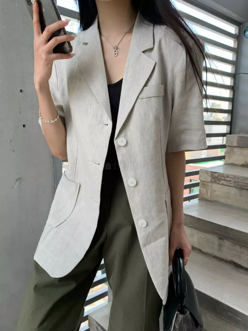As Thought - Korean Women Fashion - #momslook - Mood Jacket - 10