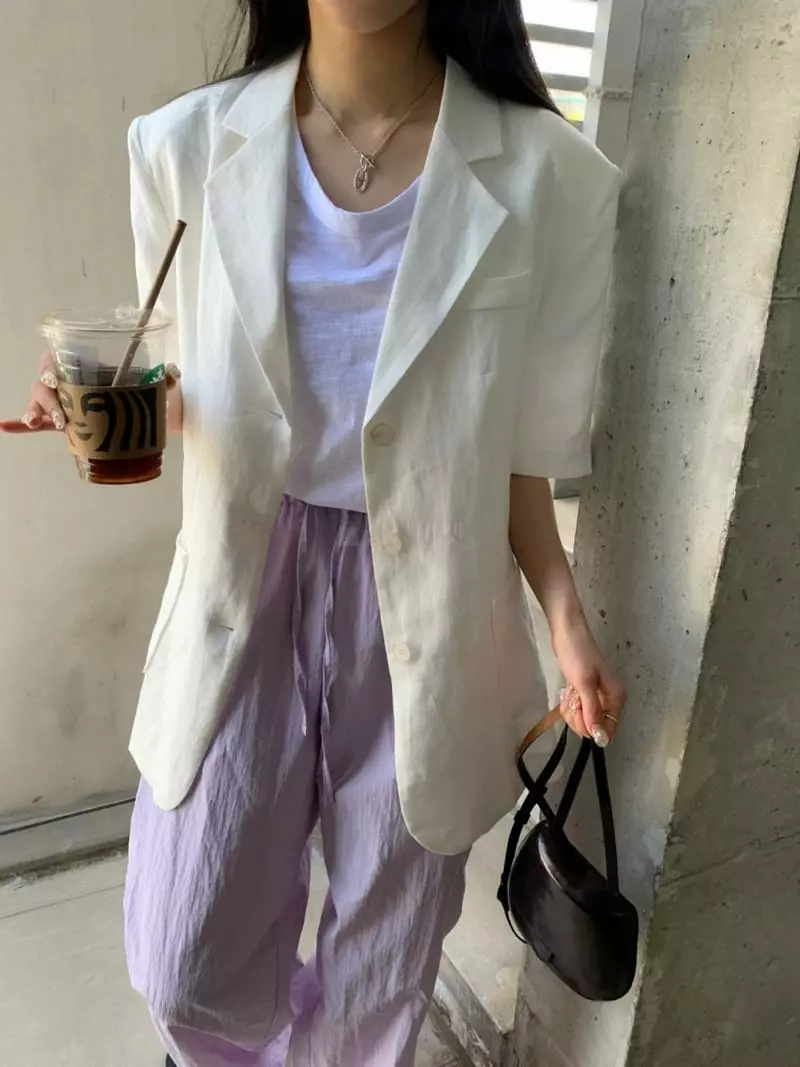 As Thought - Korean Women Fashion - #momslook - Mood Jacket - 8
