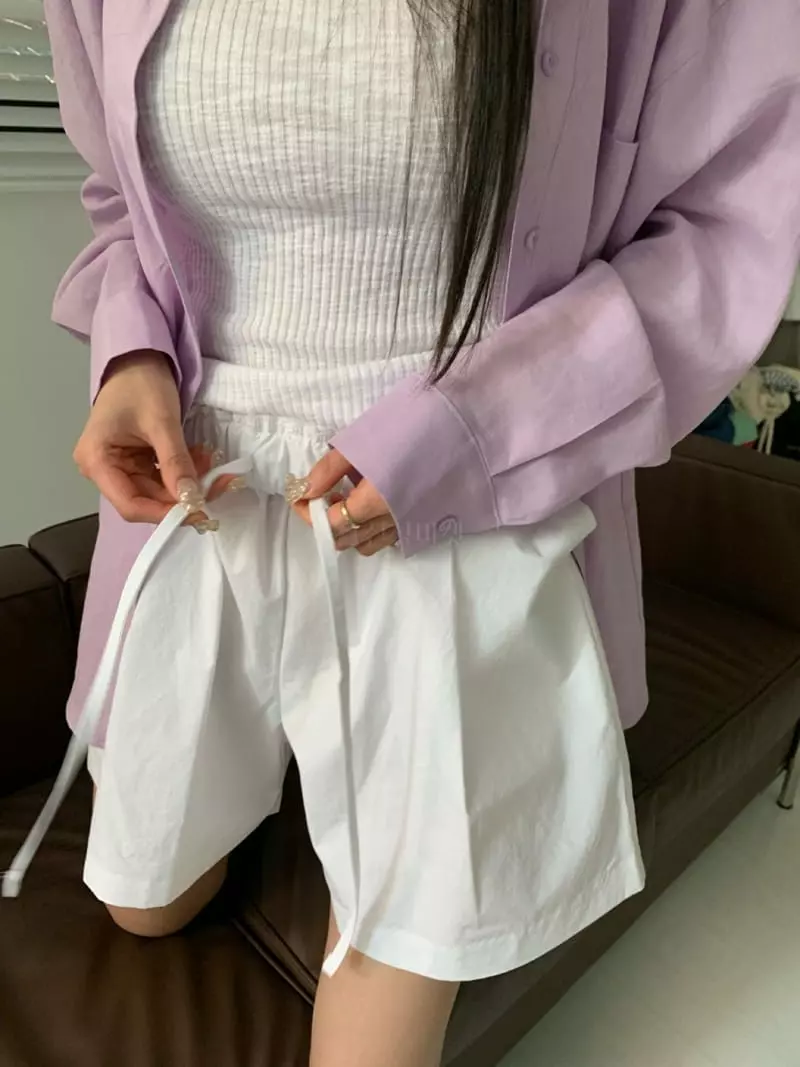 As Thought - Korean Women Fashion - #momslook - With Shorts - 7