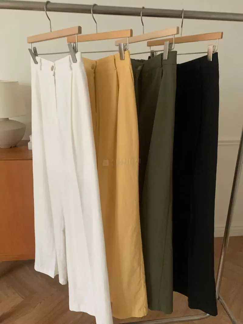 As Thought - Korean Women Fashion - #momslook - Olive Pants