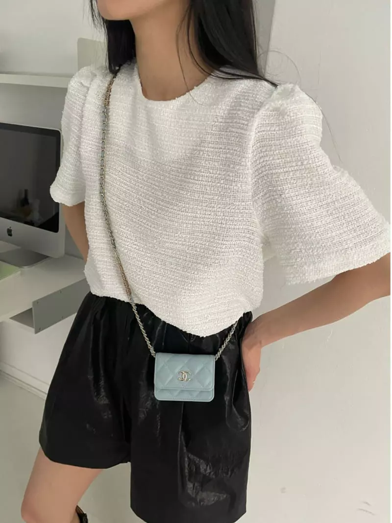 As Thought - Korean Women Fashion - #momslook - Twid Blouse - 12