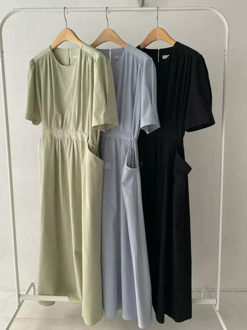 As Thought - Korean Women Fashion - #momslook - Butter One-piece - 3