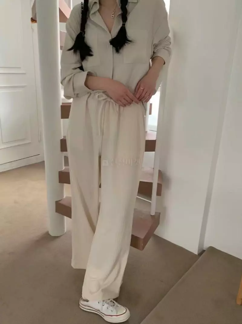 As Thought - Korean Women Fashion - #momslook - Mood Banding Pants