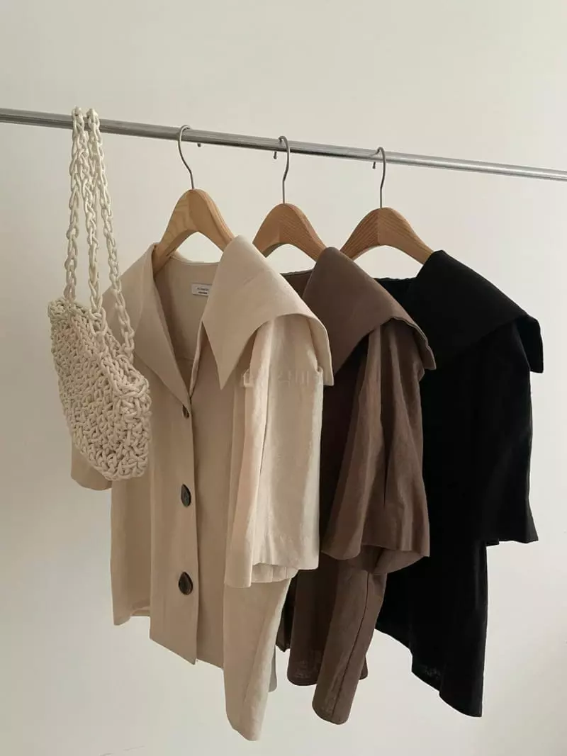 As Thought - Korean Women Fashion - #momslook - Mocha Jacket - 3