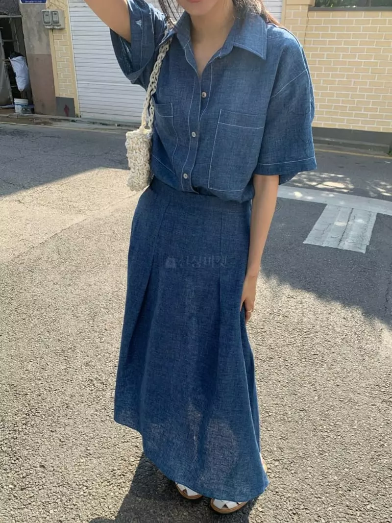 As Thought - Korean Women Fashion - #momslook - Mare Top Bottom Set