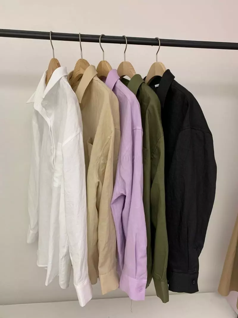 As Thought - Korean Women Fashion - #momslook - Over Shirt - 2