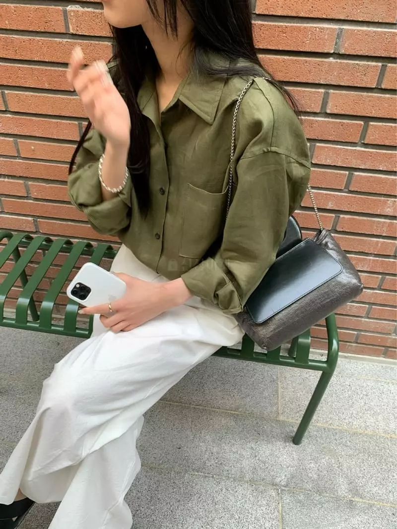 As Thought - Korean Women Fashion - #momslook - Over Shirt - 3