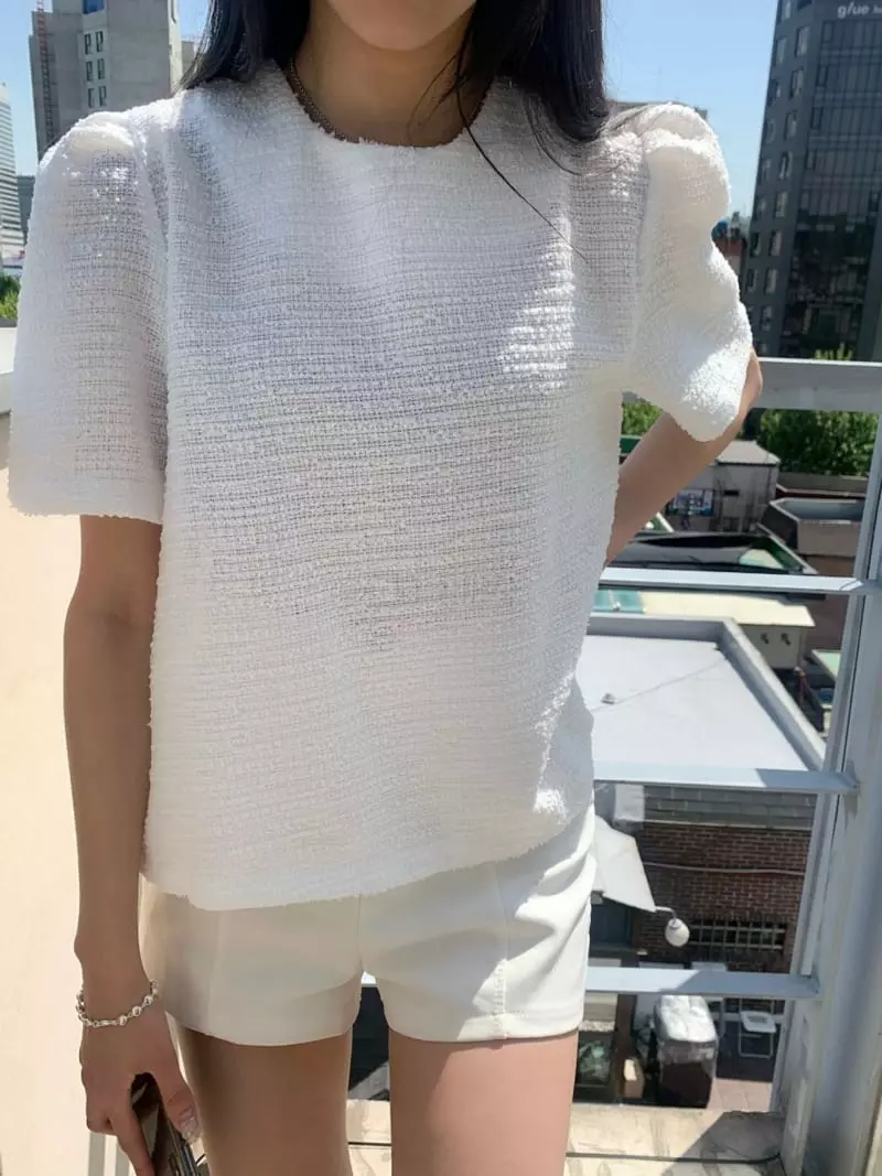 As Thought - Korean Women Fashion - #pursuepretty - Twid Blouse - 6