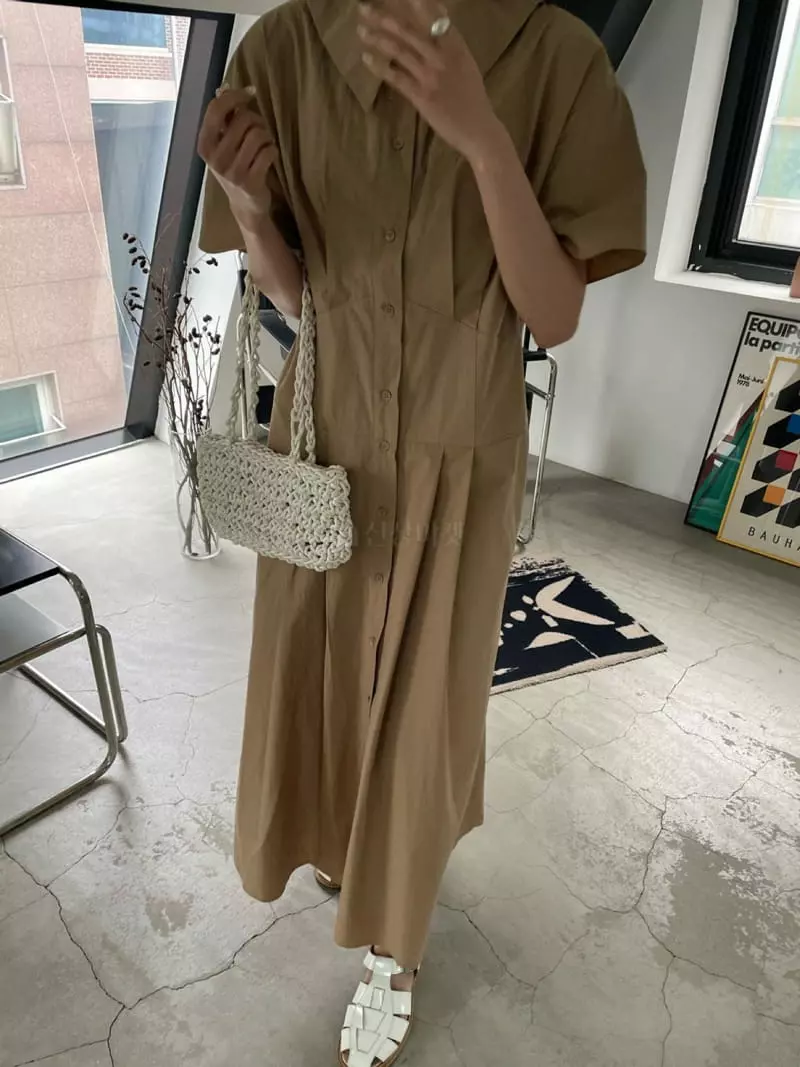 As Thought - Korean Women Fashion - #pursuepretty - Diba Pintuck One-piece - 4