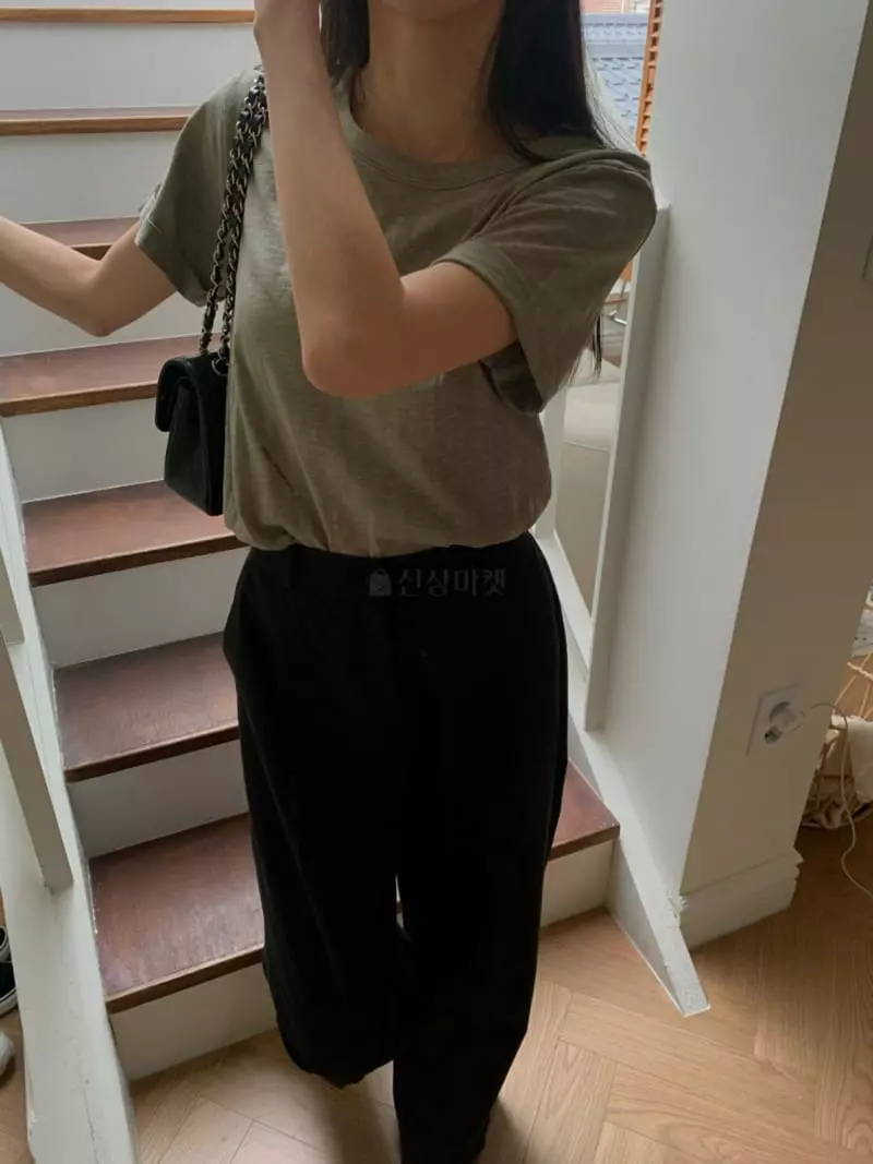As Thought - Korean Women Fashion - #shopsmall - Salt Tee - 4