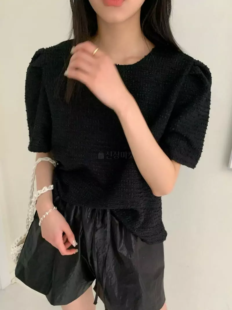 As Thought - Korean Women Fashion - #thelittlethings - Twid Blouse - 11