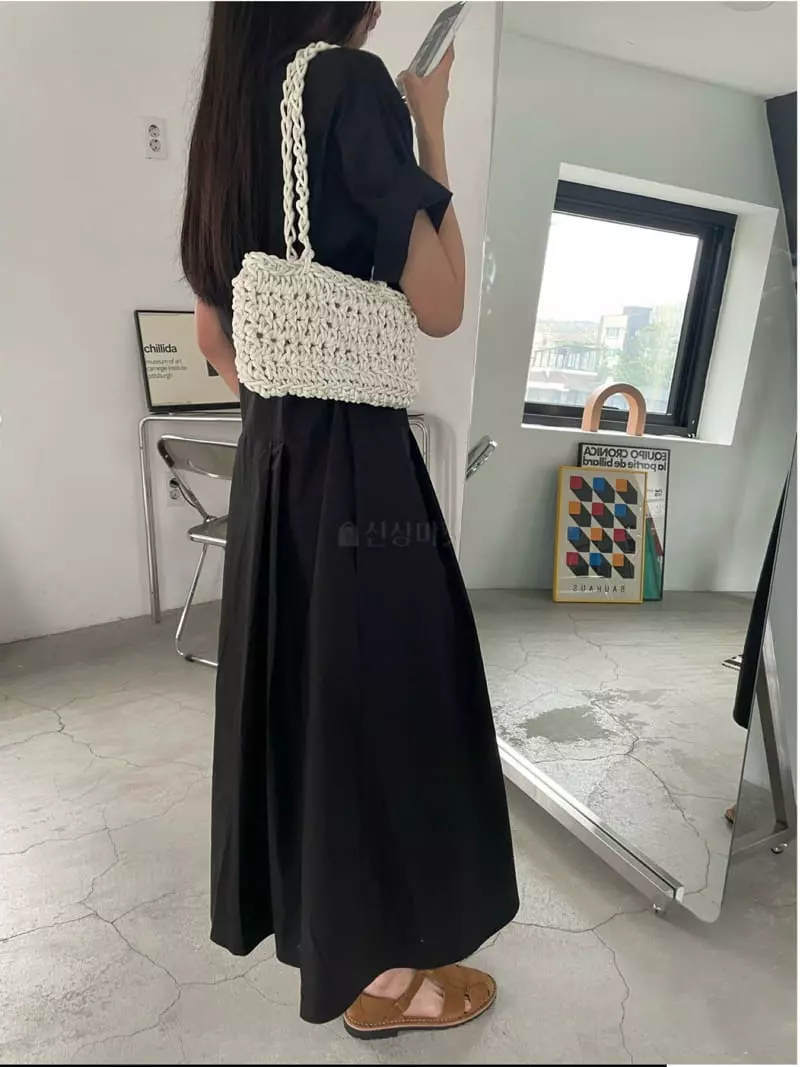 As Thought - Korean Women Fashion - #vintageinspired - Diba Pintuck One-piece