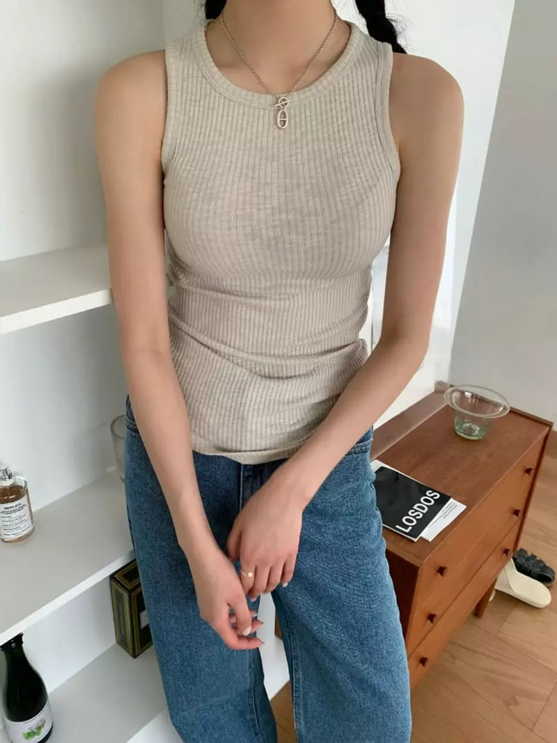 As Thought - Korean Women Fashion - #womensfashion - Pretty Sleeveless - 2