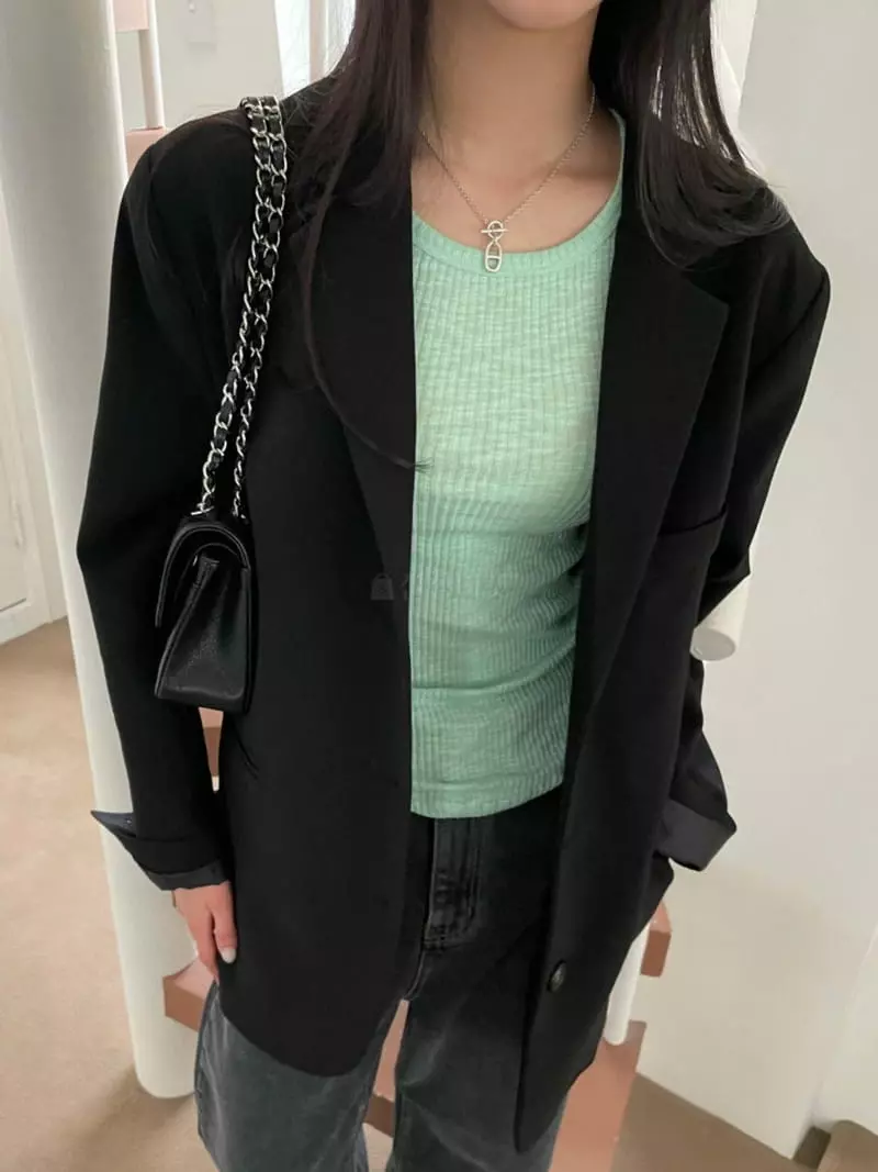 As Thought - Korean Women Fashion - #momslook - Pretty Sleeveless - 4