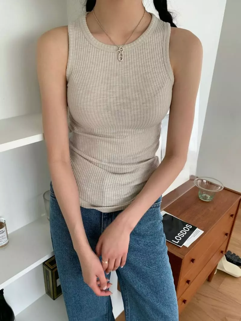 As Thought - Korean Women Fashion - #womensfashion - Pretty Sleeveless - 6