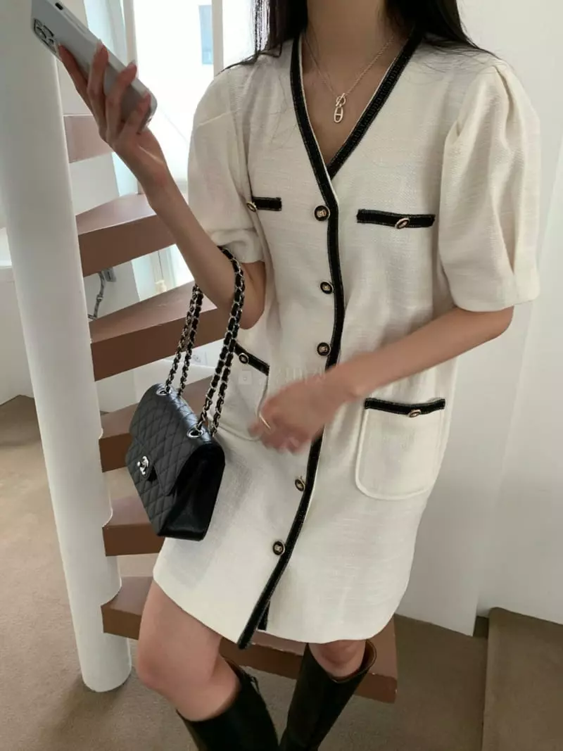 As Thought - Korean Women Fashion - #womensfashion - Twid One-piece - 2