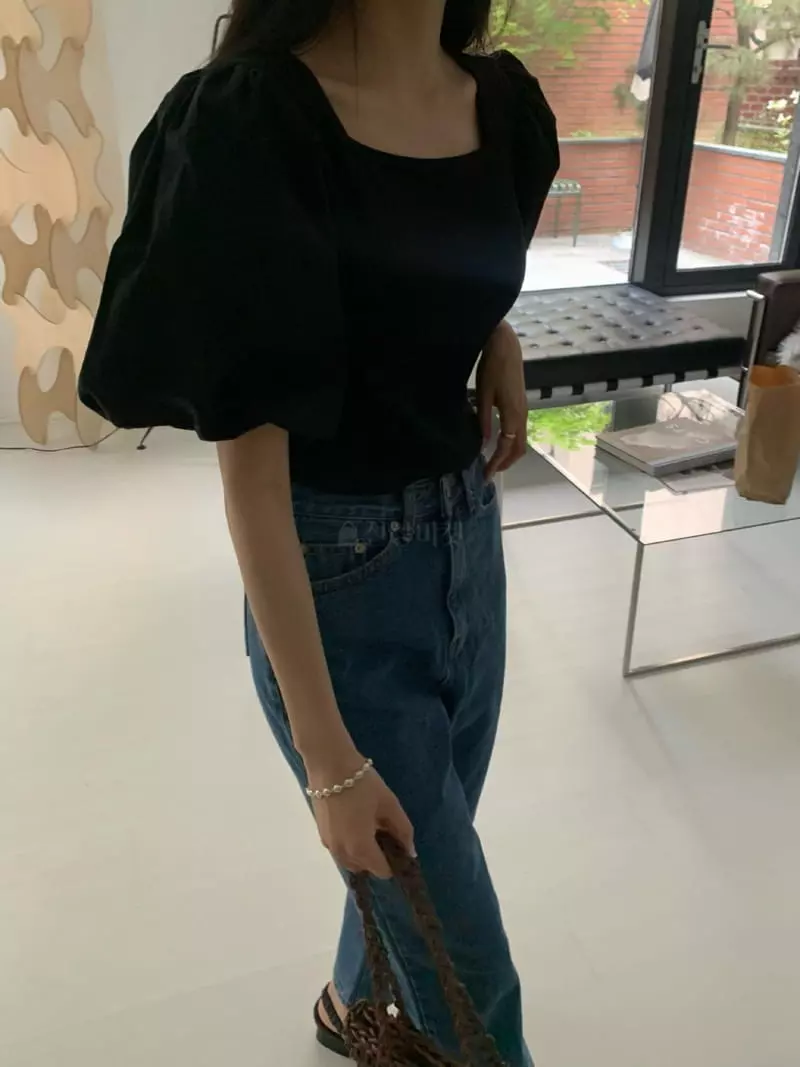 As Thought - Korean Women Fashion - #womensfashion - Puff Tee - 2
