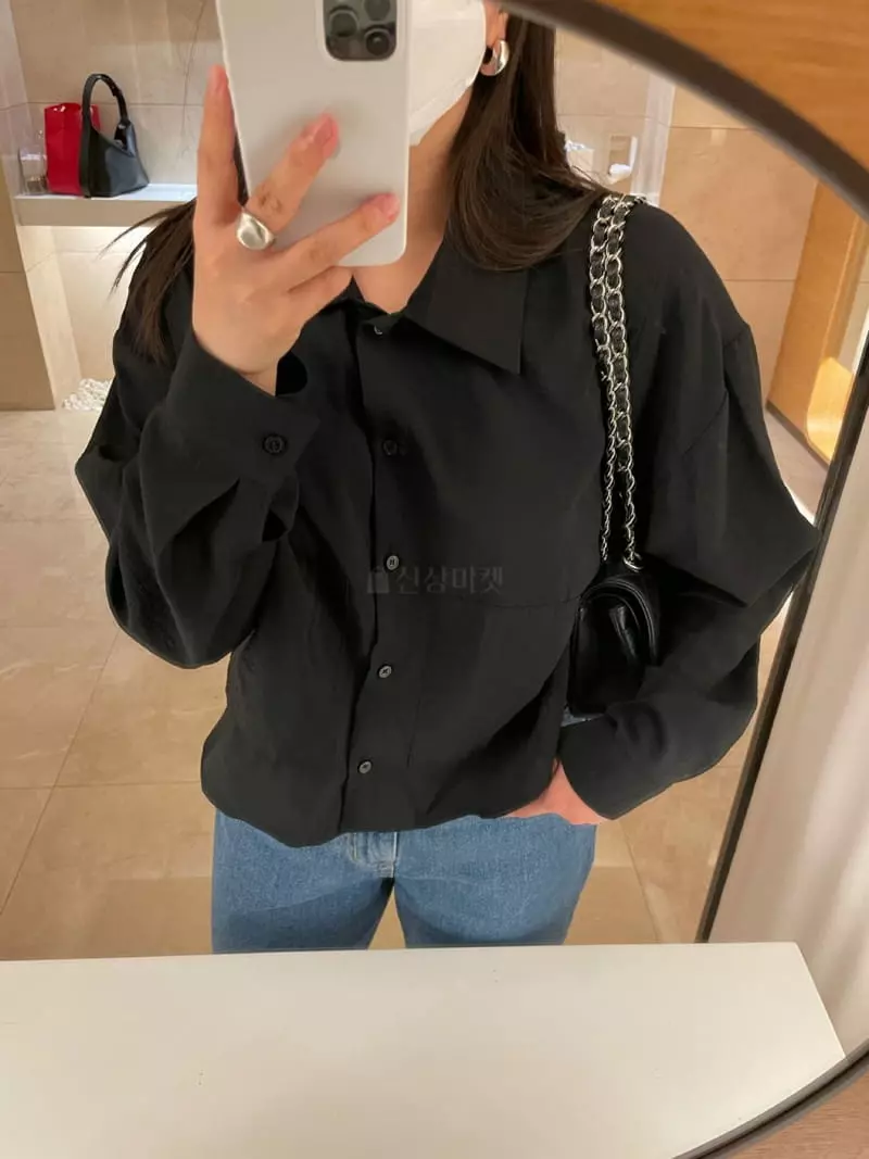 As Thought - Korean Women Fashion - #momslook - Summer Crop Shirt - 4
