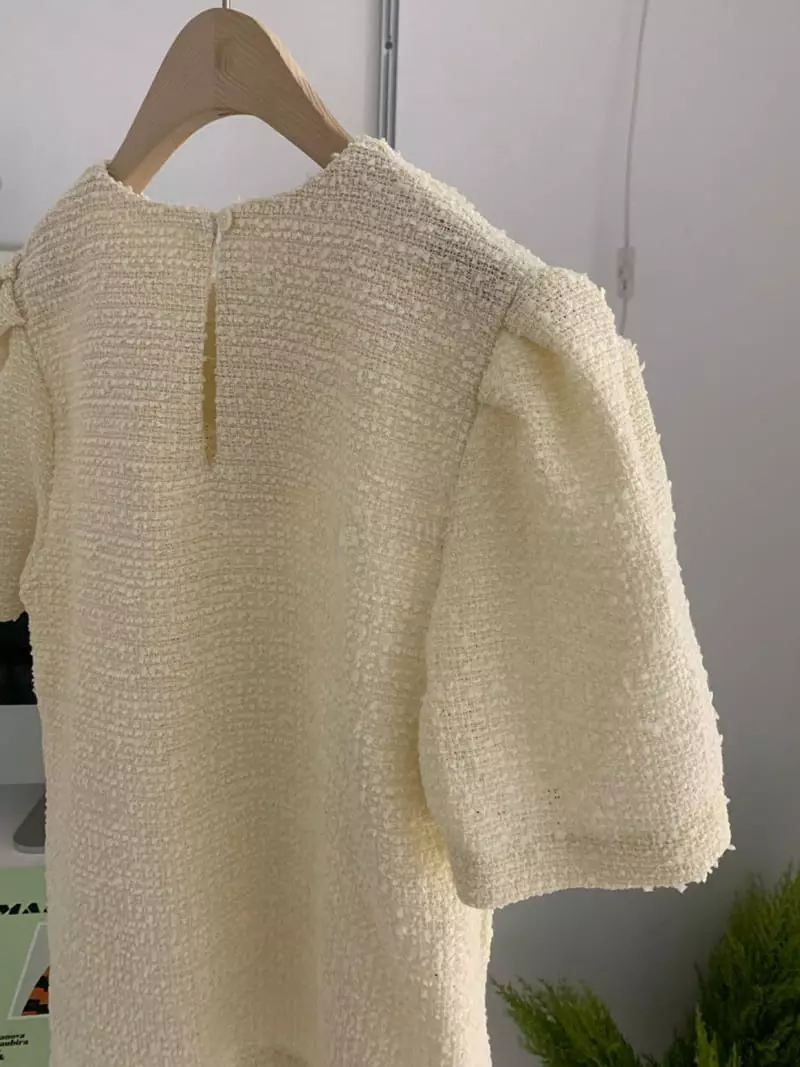 As Thought - Korean Women Fashion - #womensfashion - Twid Blouse - 3
