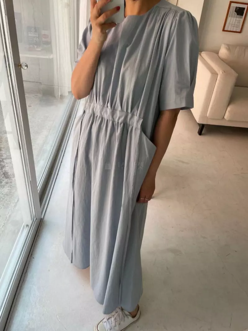As Thought - Korean Women Fashion - #momslook - Butter One-piece - 4