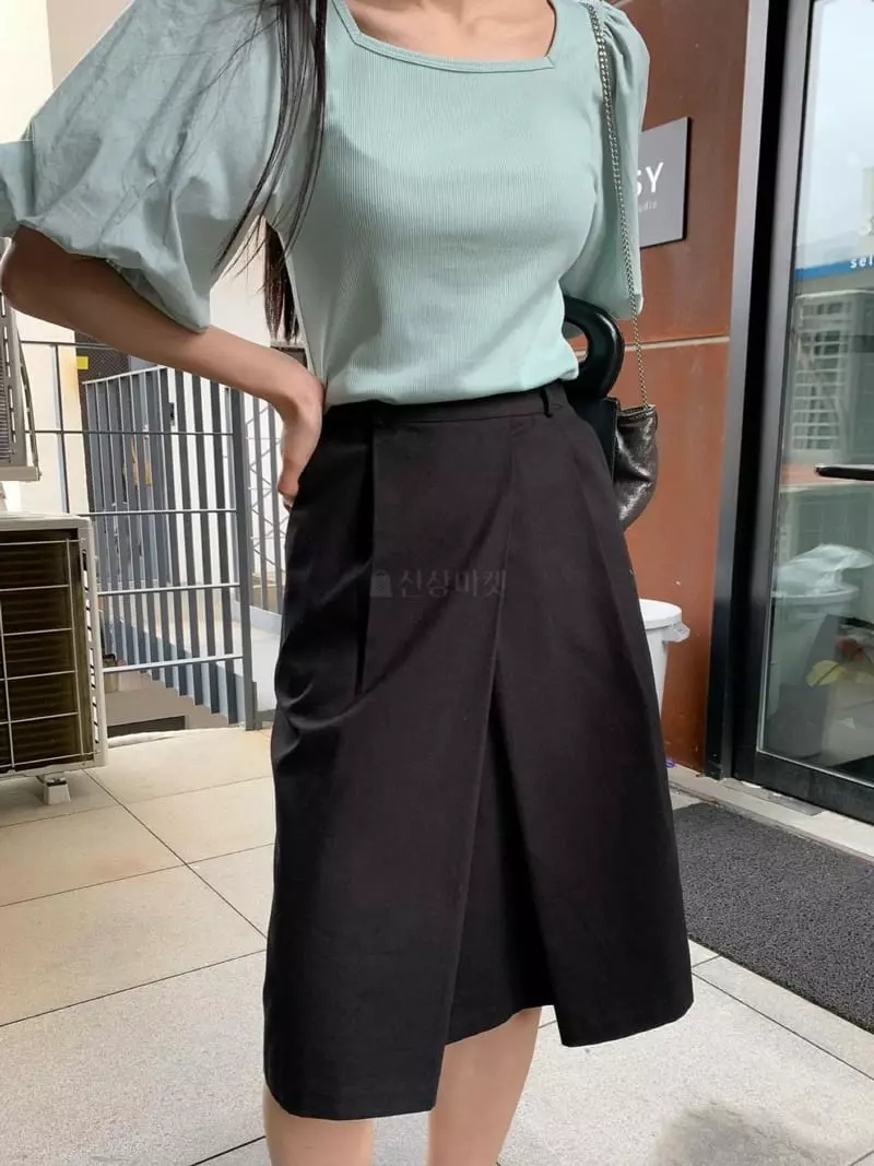 As Thought - Korean Women Fashion - #momslook - Mer Skirt - 4