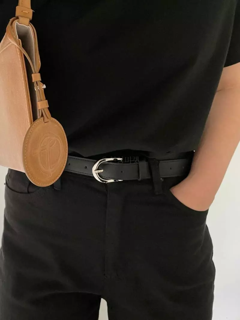As Thought - Korean Women Fashion - #womensfashion - Low D Belt