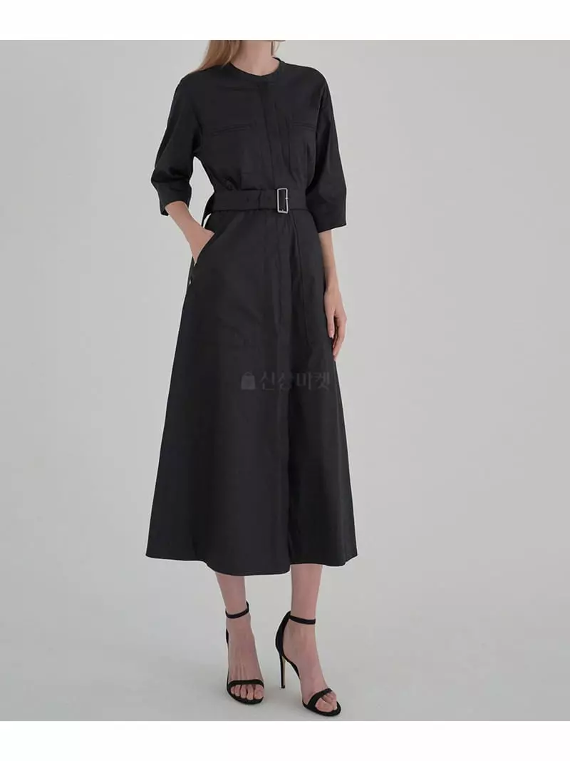 Ave29 - Korean Women Fashion - #momslook - Plare Shirt One-piece