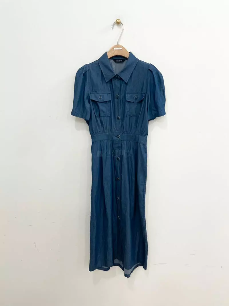 Ave29 - Korean Women Fashion - #momslook - Pocket Denim One-piece