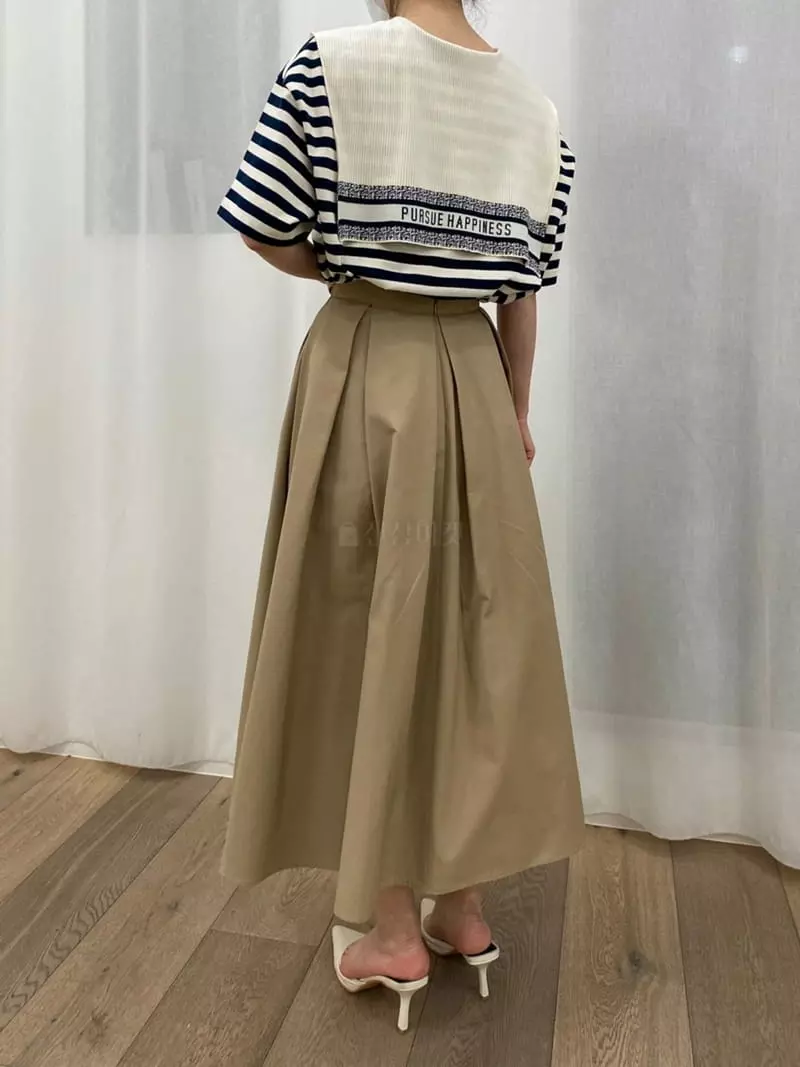 Ave29 - Korean Women Fashion - #momslook - Volume Plare Skirt - 8