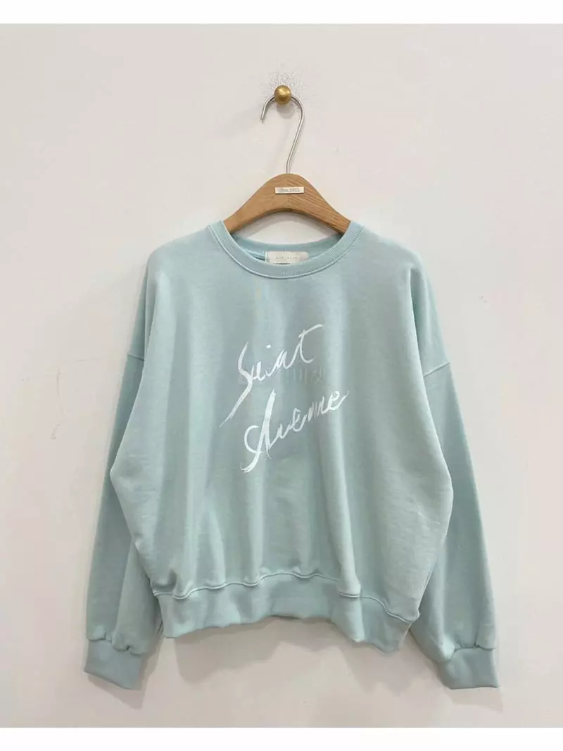 Ave29 - Korean Women Fashion - #momslook - Crop Sweatshirt - 7