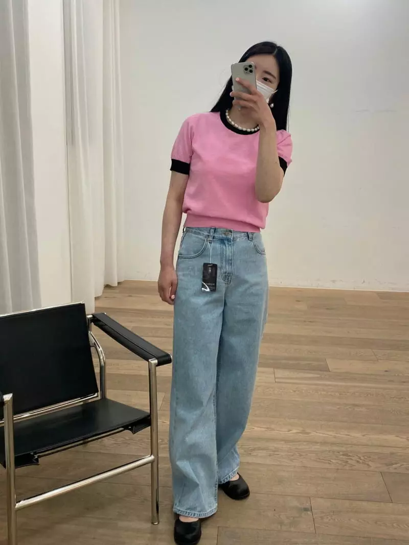 Ave29 - Korean Women Fashion - #thelittlethings - Round Color Knit - 4