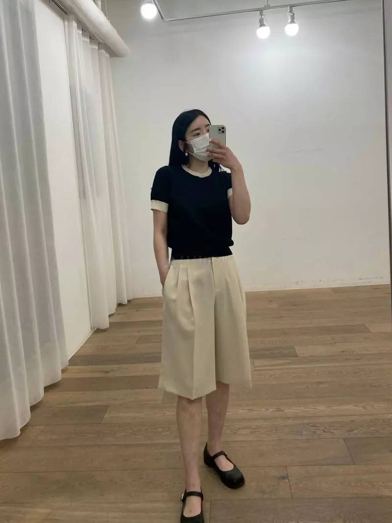 Ave29 - Korean Women Fashion - #momslook - Round Color Knit - 8